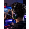 Nevamel® Bluetooth 5.0 Kablosuz Kulak Üstü Kulaklık Mikrofonlu RGB Aydınlatmalı