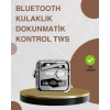 Nevamel Bluetooth 5.0 Kulak İçi Kablosuz Kulaklık – Dokunmatik Kontrol Düşük Gecikme