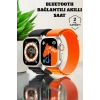 Nevamel Bluetooth Bağlantılı 49MM Dokunmatik Akıllı Saat Sağlık ve Spor Takip Özellikli