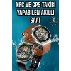 Nevamel Bluetooth Bağlantılı Akıllı Saat Tüm Telefonlara Uyumlu Değiştirilebilir Kordon