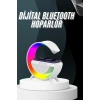Nevamel Bluetooth Hoparlör G Şekli Atmosfer Akıllı Rgb Lamba Wireless Kablosuz Şarj