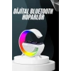 Nevamel Bluetooth Hoparlör G Şekli Atmosfer Akıllı Rgb Lamba Wireless Kablosuz Şarj