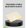 Nevamel Bluetooth Kablosuz Klavye – İnce Slim Model Tablet ve Akıllı TV Uyumlu Sessiz Tuşlu Taşınabilir Klavye