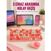 Nevamel® Bluetooth Klavye ve Mouse Kombinasyonu – USB Alıcılı Kompakt Uzun Ömürlü Yeni Nesil