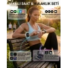 Nevamel® Bluetooth Kulaklıklı Akıllı Saat Seti Yüksek Ses Kalitesi ve 3D Ekran