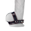 Nevamel® Bondage Fetish T-Style Leather Cockring With Ball Divider