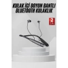 Nevamel Boyun Askılı 100 Saat Kablosuz Kulaklık Göstergeli Bluetooth Kulaklık