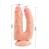 Nevamel® Bromeo Çiftli Kıkırdaklı Gerçekçi Dildo