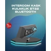 Nevamel BT22 Kask Bluetooth Kulaklık Su Geçirmez Motosiklet İletişim Sistemi
