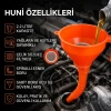 Nevamel® Çelik Süzgeçli Huni - Spiralli ve Sabit Borulu - 2.2 Litre Kapasite