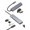 Nevamel Çevirici Dönüştürücü Adaptör Macbook 3 In 1 Type-C To Hdmı USB 3.0