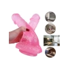 Nevamel® Çift Girişli Pembe Şeffaf Jel Vantuzlu Dildo 20Cm