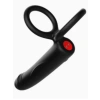 Nevamel® Çift Penis Halkalı Titreşimli Prostat Masaj Aleti Ve Dildo Vibratör - Geciktirici Etkili &Amp; Testis Uyarıcı Esnek Silikon Anal Plug