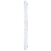 Nevamel® Çift Taraflı Esnek Dildo 34 Cm – Gerçekçi Dokulu Şeffaf Renk