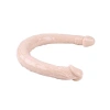 Nevamel® Çift Taraflı Esnek Dildo 40 Cm – Gerçekçi Dokulu Ten Renk