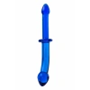Nevamel® Çift Taraflı Yapay Penis Sexus Glass, Cam, Mavi, 25 Cm
