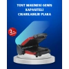Nevamel® Çıkarılabilir Plakalı 2000W Tost Makinesi – Termostatlı Kolay Temizlenir
