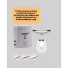 Nevamel® Cilt Yenileyici Şarjlı Güzellik Aleti – Pozitif/Negatif İyon Titreşimli Masaj ve Kırmızı-Mavi-Yeşil Işıkla