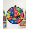 Nevamel® Cırtlı Dart Oyunu Çocuklar İçin Güvenli Eğitici ve Eğlenceli Oyun Seti