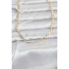 Nevamel® CM 14K Gold Renk Kuşgözü Zincir Model 60 cm Kadın Kolye 5886