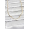 Nevamel® CM 14K Gold Renk Top Zincirli Model 60 cm Kadın Kolye 5886