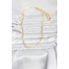 Nevamel® CM 14K Gold Renk Zincir Model 60 cm Kadın Kolye 5886