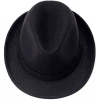 Nevamel Çocuk Boy Siyah Kumaş Fötr Şapka Gösteri Şapkası Michael Jackson Şapkası 54 No