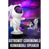 Nevamel Çocuklara Özel Projeksiyon Astronot Lamba Speaker Sevimli