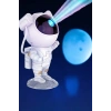 Nevamel Çocuklara Özel Projeksiyon Astronot Lamba Speaker Sevimli