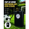 Nevamel® Çok Amaçlı Taşınabilir Hava Pompası Araç Bisiklet Top Lastik Şişirme Pompası
