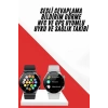 Nevamel® Çok Fonksiyonlu Akıllı Saat Bluetooth Bağlantılı Çağrı Cevaplayabilen Uzun Pil Ömrü
