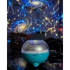 Nevamel® Çok Renkli LED Yıldız Projektör Gece Lambası Bluetooth Müzik Çalar ve Kumandalı Kontrol