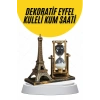 Nevamel Dekoratif Eyfel Kulesi ve Kum Saati Vintage Tarzı Masa Süsü Biblo