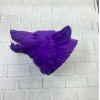 Nevamel® Dekoratif Mor Kurt Duvar Heykeli Asılabilir Hediyelik 25x19 cm