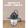 Nevamel Dekoratif ve Fonksiyonel Taşınabilir Kamp Gece Lambası