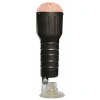 Nevamel® Desire Cup Fener Tipi Vantuzlu Suni Vajina Mastürbatör - Siyah