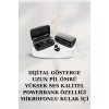 Nevamel® Dijital Göstergeli Bluetooth Kulaklık Kablosuz TWS Stereo Bluetooth 5.0