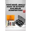 Nevamel® Dijital Göstergeli Powerbank Kulaklık ve 7 Kordonlu Yeni Nesil Akıllı Saat Amoled Ekran