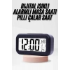 Nevamel Dijital Işıklı Alarmlı Çalışma Masası Ekran Pilli Çalar Saat