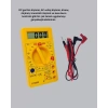 Nevamel® Dijital Multimetre Ölçü Aleti AC DC Ölçüm ve LCD Ekranlı