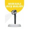 Nevamel Duş Başlığı Yüksek Basınçlı Masaj Taraklı 3 Kademeli