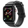 Nevamel Dux Ducis Apple Watch 42/44/45MM için Business Deri Kayış Kordon-(5775)