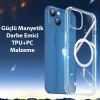 Nevamel Dux Ducis Clin Mag Series iPhone 13 6.1 Magsafe Uyumlu Manyetik Silikon Kılıf-(5775)