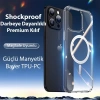 Nevamel Dux Ducis Clin Mag Series iPhone 15 Pro Magsafe Uyumlu Manyetik Silikon Kılıf-(5775)