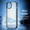 Nevamel Dux Ducis iPhone 15 Plus Aimo Series Premium Buzlu Sert PC-TPU Kılıf-(5775)