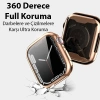 Nevamel Dux Ducis Samo Series Apple Watch 45mm için Soft TPU Full Koruma Ultra İnce Silikon Kılıf-(5775)