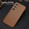 Nevamel Dux Ducis SM Galaxy S23 Grit Series PU Premium Kılıf-(5775)