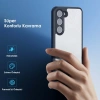 Nevamel Dux Ducis SM Galaxy S23 Plus Aimo Series Premium Buzlu Sert PC-TPU Kılıf-(5775)
