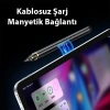 Nevamel Dux Ducis SP-04 Manyetik Şarjlı Stylus Pen iPad Tablet Dokunmatik Kalem Transparent-(5775)