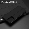 Nevamel Dux Ducis Xiaomi Poco X5 Pro 5G Kılıf Skin Pro Series Flip Cover Kapaklı Kılıf-(5775)